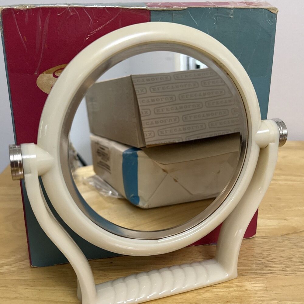 VTG Makeup Mirror Fuller Brush Co Double Sided & Beveled Celluloid Ivory - Picture 14 of 14
